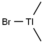 ジメチルタリウム(III)ブロミド 化学構造式