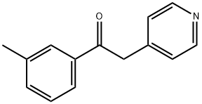 1-(3-甲基苯基)-2-(4-吡啶)-乙酮,216529-53-2,结构式