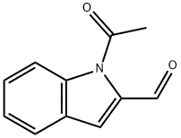 1H-Indole-2-carboxaldehyde,  1-acetyl- Struktur