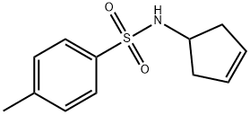 Benzenesulfonamide, N-3-cyclopenten-1-yl-4-methyl- (9CI) Structure