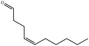 (Z)-4-癸烯醛, 21662-09-9, 结构式