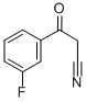 3-Fluorobenzoylacetonitrile Structure
