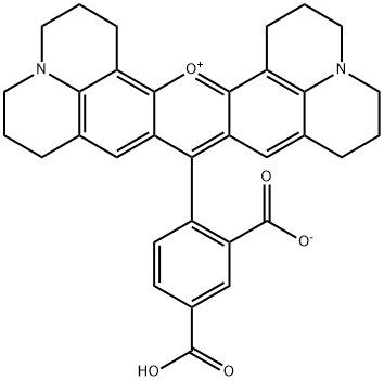 5-CARBOXY-X-RHODAMINE TRIETHYLAMINE SALT, FOR FLUORESCENCE* Structure