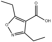 4-Isoxazolecarboxylicacid,3,5-diethyl-(9CI) Structure
