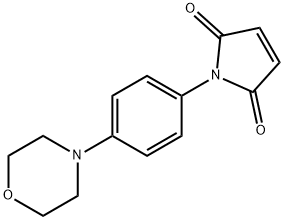 1-[4-(4-MORPHOLINYL)PHENYL]-1H-PYRROLE-2,5-DIONE Structure