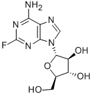 9-A-D-ARABINOFURANOSYL-2-FLUOROADENINE Structure