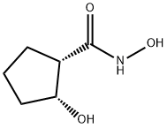 Cyclopentanecarboxamide, N,2-dihydroxy-, (1S,2R)- (9CI) 结构式