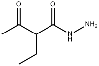 Butanoic acid, 2-ethyl-3-oxo-, hydrazide (9CI) Structure
