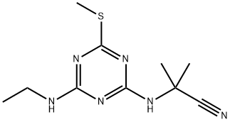 2-[(4-ethylamino-6-methylsulfanyl-1,3,5-triazin-2-yl)amino]-2-methyl-p ropanenitrile|