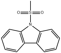 9-甲磺酰基咔唑, 2169-37-1, 结构式