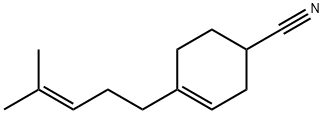 4-(4-methyl-3-pentenyl)cyclohex-3-ene-1-carbonitrile,21690-43-7,结构式