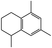 1,2,3,4-Tetrahydro-1,5,7-trimethylnaphthalene,21693-55-0,结构式