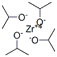 ZIRCONIUM(IV) ISOPROPOXIDE ISOPROPANOL COMPLEX Struktur