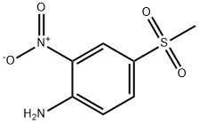 4-甲砜基-2-硝基苯胺, 21731-56-6, 结构式