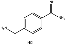 4-AMINOMETHYL BENZAMIDINE DIHYDROCHLORIDE Structure