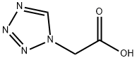 1H-Tetrazole-1-acetic acid Struktur