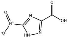 5-硝基-1H-1,2,4-三唑-3-羧酸, 21732-99-0, 结构式