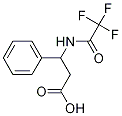 3-Phenyl-3-(2,2,2-trifluoroacetaMido)propanoic Acid Structure