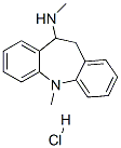 10,11-dihydro-N,5-dimethyl-5H-dibenz[b,f]azepin-10-amine hydrochloride 结构式
