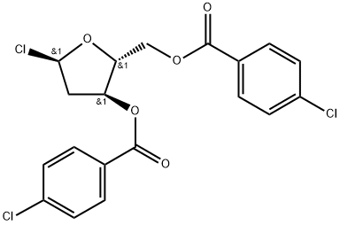 1-클로로-3,5-디-(4-클로로벤조일)-2-데옥시-D-리보스