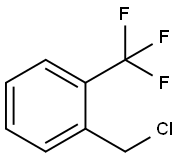 1-(クロロメチル)-2-(トリフルオロメチル)ベンゼン 化学構造式