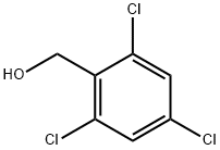 2,4,6-トリクロロベンジルアルコール 化学構造式