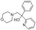 2-(4-MORPHOLINYL)-1-PHENYL-1-(2-PYRIDINYL)ETHANOL Structure