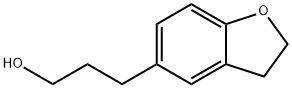 3-(2,3-二氢苯并呋喃-5-基)丙酮-1-醇 结构式