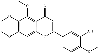 半齿泽兰素-5-甲醚 结构式