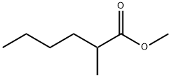 METHYL 2-METHYLHEXANOATE Struktur