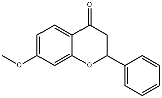 7-METHOXYFLAVANONE Struktur