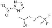 2-硝基-ALPHA-[(2,2,2-三氟乙氧基)甲基]-1H-咪唑-1-乙醇 结构式