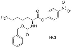 Z-LYS-ONP 盐酸盐,2179-15-9,结构式