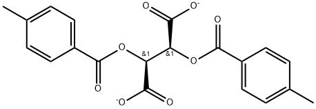 (-)-二对甲苯酰-L-酒石酸,217968-14-4,结构式