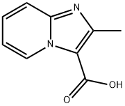 2-甲基咪唑并吡啶-3-羧酸,21801-79-6,结构式