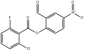 2-FORMYL-4-NITROPHENYL 2-CHLORO-6-FLUOROBENZOATE|