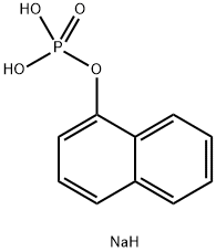 磷酸萘酯二钠盐, 2183-17-7, 结构式