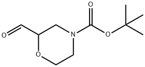 4-BOC-2-MORPHOLINECARBALDEHYDE Struktur