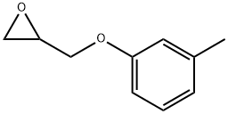 2(3-甲基苯氧甲基)环氧乙烷,2186-25-6,结构式