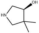 (3S)-4,4-diMethyl-3-Pyrrolidinol Struktur