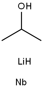 LITHIUM NIOBIUM ISOPROPOXIDE Structure