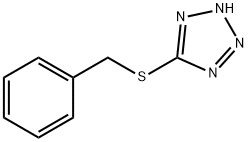 5-Benzylthio-1H-tetrazole Struktur