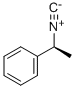(S)-1-フェニルエチルイソシアニド 化学構造式