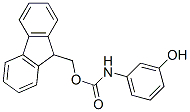 Carbamic acid, (3-hydroxyphenyl)-, 9H-fluoren-9-ylmethyl ester (9CI)|