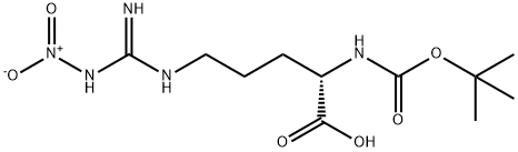 N-Boc-N'-nitro-L-arginine Struktur