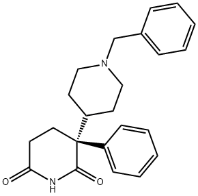 R(-)-LEVETIMIDE HYDROCHLORIDE (R47210) M USACARIN Struktur