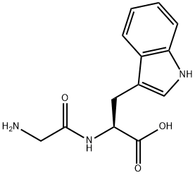 甘氨酰-DL-色氨酸,2189-26-6,结构式