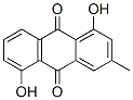 1,5-Dihydroxy-3-methylanthraquinone Struktur