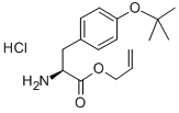 H-TYR(TBU)-ALLYL ESTER HCL Structure