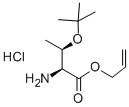 H-THR(TBU)-ALLYL ESTER HCL Structure